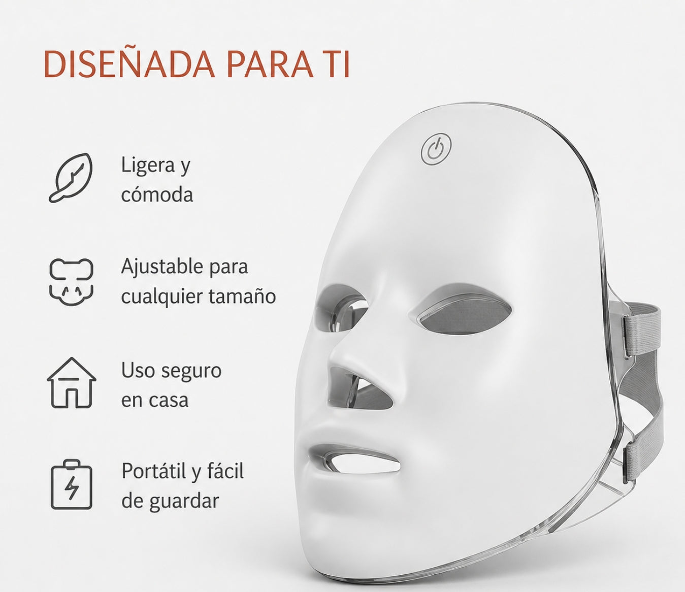 Máscara LED Facial
